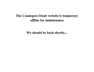 catalogue-deals.co.uk screenshot