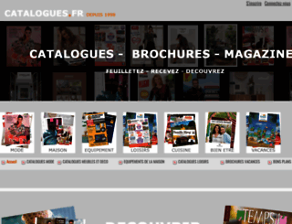 catalogue.fr screenshot