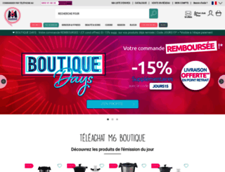 catalogue.m6boutique.com screenshot