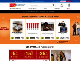 catalogue.teleshopping.fr screenshot