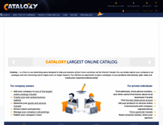 cataloxy.com screenshot