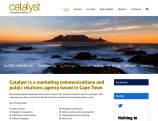 catalystcommunications.co.za screenshot