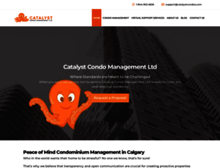 catalystcondos.com screenshot