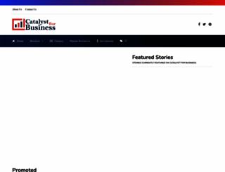 catalystforbusiness.com screenshot