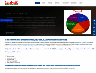 catalystk.com screenshot
