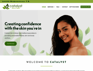 catalystskin.com.au screenshot