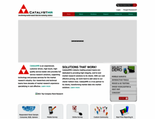 catalystsurvey.com screenshot