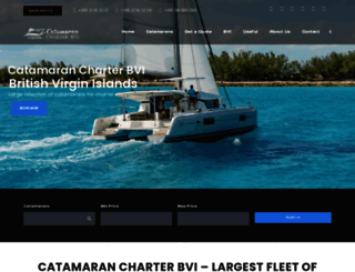 catamaran-bvi-charter.com screenshot