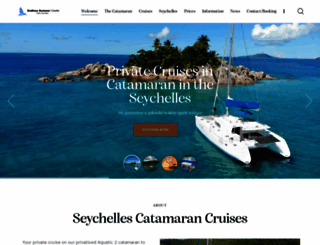 catamaranseychelles.com screenshot