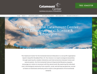 catamountcenter.org screenshot