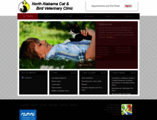 catandbirdclinic.com screenshot