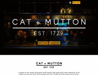 catandmutton.com screenshot