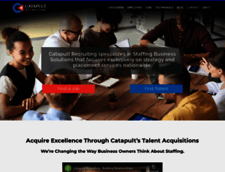 catapultrecruiting.com screenshot