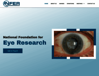 cataractresearch.org screenshot