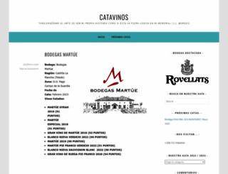 catavinos.wordpress.com screenshot