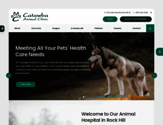 catawbaanimal.com screenshot