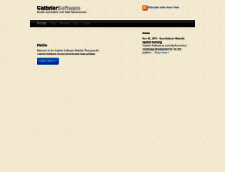 catbriersoftware.com screenshot