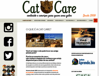 catcareservice.wordpress.com screenshot