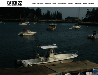 catch22fishing.com screenshot