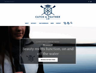 catchandfeather.com screenshot