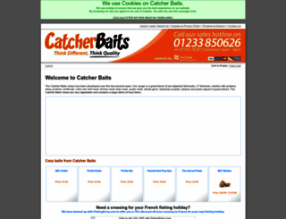 catcherbaits.co.uk screenshot