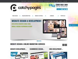 catchypages.com.au screenshot