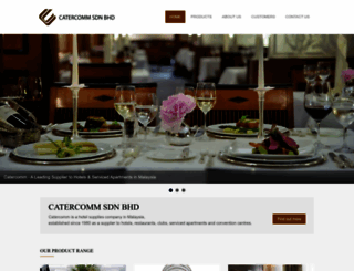 catercomm.com.my screenshot