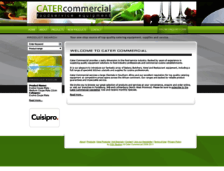 catercommercial.co.za screenshot