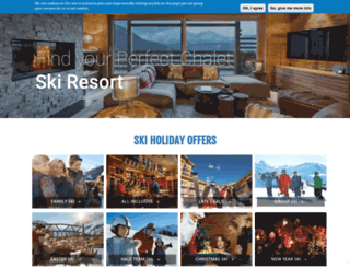 catered-ski-chalets.co.uk screenshot