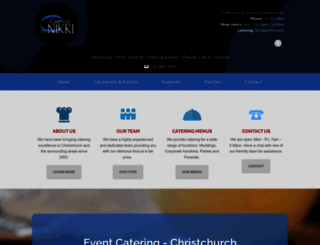 cateringbynikki.co.nz screenshot