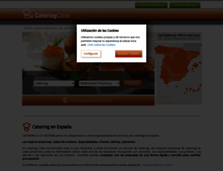 cateringclick.com screenshot