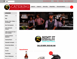 cateringequipment.com.au screenshot