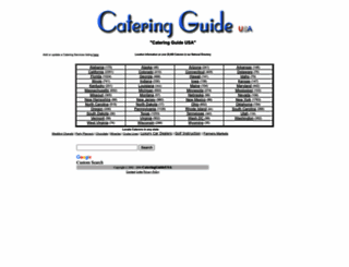 cateringguideusa.com screenshot