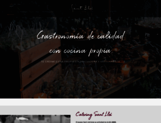 cateringsantllei.com screenshot