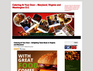 cateringservicesmaryland.wordpress.com screenshot