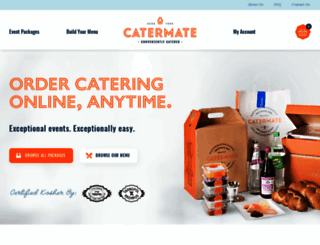 catermate.com screenshot