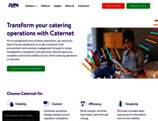 caternet.co.uk screenshot