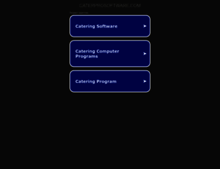 caterprosoftware.com screenshot