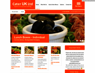 cateruk.co.uk screenshot