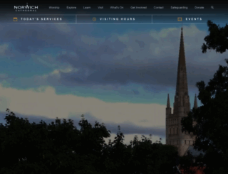 cathedral.org.uk screenshot