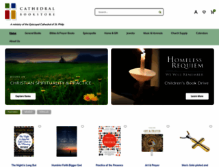 cathedralbookstore.org screenshot