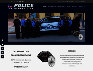 cathedralcitypolice.com screenshot