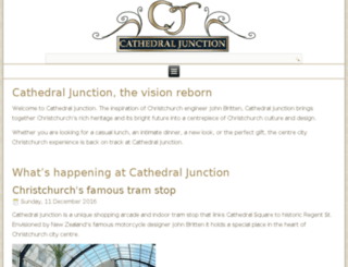 cathedraljunction.co.nz screenshot