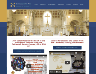 cathedralofstpeter.com screenshot