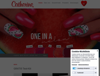 catherine-de.com screenshot