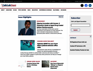 cathlabdigest.com screenshot