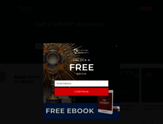 catholic.com screenshot