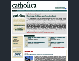 catholica.presse.fr screenshot
