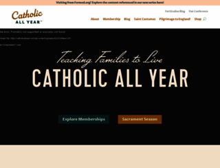 catholicallyear.com screenshot