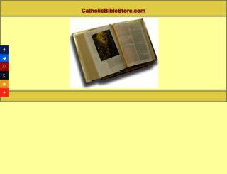 catholicbiblestore.com screenshot